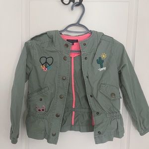 Girls Tommy Hilfiger Spring Utility Jacket- 6-7